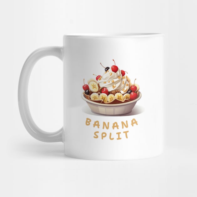 Banana Split | American cuisine | Dessert by ILSOL